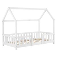 Kinderbett Sisimiut 70x140 cm Weiß
