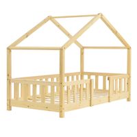 Kinderbett Treviolo 80x160 cm Holzfarben