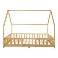Kinderbett Sisimiut 140x200 cm Holzfarben
