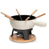 Fonduemaschine für 6 Personen MONT BLANC - Beige