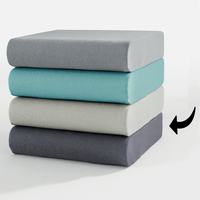 Jersey-Topper-Spannbetttuch - ca. 180 - 200 x 200 - 220 cm