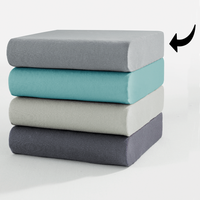 Jersey-Boxspringbett-Spannbetttuch - ca. 180 - 200 x 200 - 220 cm