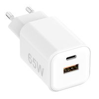 Fontastic USB Ultra Schnell-Reiselader Mini GaNto65 weiss