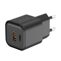 Fontastic USB Ultra Schnell-Reiselader Mini GaNto20 schwarz