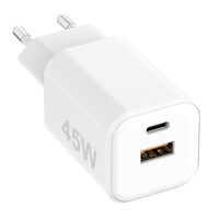 Fontastic USB Ultra Schnell-Reiselader Mini GaNto45 weiss