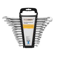  Schraubenschlüssel Doppelgabelschlüssel-Set CrV 12 tlg.