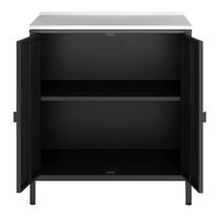 Outdoorset Standregal und Schrank