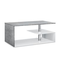 Couchtisch Haarlem - Weiß/Beton-Optik