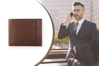 Geldbörse / Portmonee / Brieftasche - echtes Leder