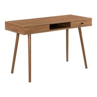 Schreibtisch Habo - 115 x 48 x 74 cm - Dunkler Holzton