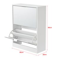 Schuhschrank Kragerö - 80x60x24cm