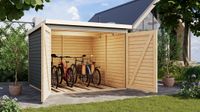 Fahrradgarage XXL Terragrau