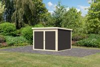 Fahrradgarage XXL Terragrau