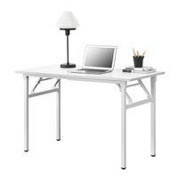 Schreibtisch Alta 120x60cm klappbar Weiß/Weiß