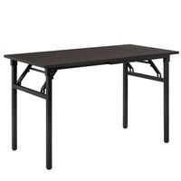 Schreibtisch Alta 120x60cm klappbar Schwarz/Schwarz