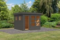 Gartenhaus Tibiri 3,5 rundum terragrau