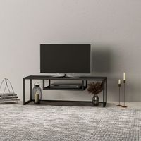 Fernsehtisch Isokyrö - 120x40x40cm - Schwarz, matt