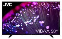 JVC Fernseher 50 Zoll Smart TV VIDAA LT-50VD3555-4K Fernseher UHD, HDR Dolby Vision und Triple-Tuner