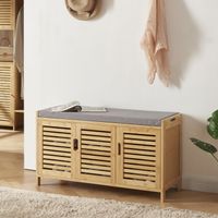 Schuhschrank Selk - mit Sitzfläche