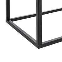 Polsterbank Salta Metall 120 x 40 x 38 cm Grau [pro.tec]