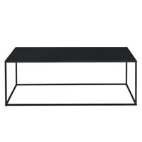 Couchtisch Montolivet 40x110x50 cm Kratzfest Metall Schwarz [en.casa]