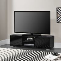 Fernsehtisch Werpen 34,5x120x40 cm schwarz [en.casa]