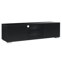 Fernsehtisch Werpen 34,5x120x40 cm schwarz [en.casa]
