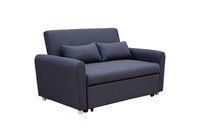 2-Sitzer Sofabett inkl. Kissen - Dunkelgrau