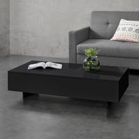 Couchtisch - Lärketorp - 115x55x31cm - Schwarz