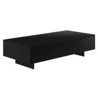 Couchtisch - Lärketorp - 115x55x31cm - Schwarz