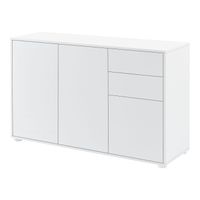 Sideboard Paarl - mit 3 Türen - Weiß hochglanz