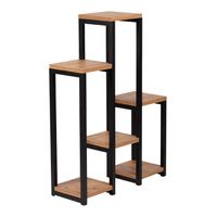 Pflanzregal Rosenholm mit 6 Ablagen Holzfarben