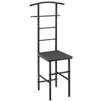 Herrendiener Stuhl Anaheim 107x45x45 cm Dunkelgrau