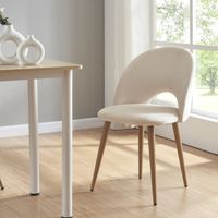Esszimmerstuhl Karijoki 2er Set Beige
