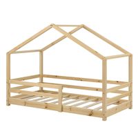 Kinderbett Knätten 70x140 cm Holzfarben