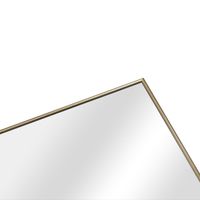Standspiegel Barletta 150x35 cm neigbar Gold