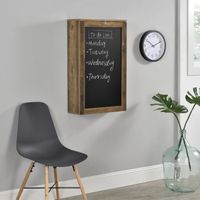 Wandklapptisch Kläppen mit Regal Holzfarben