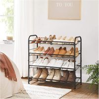 Schuhregal aus Metall