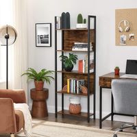 5-stufiges Bücherregal
