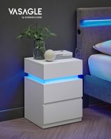 Nachttisch mit LED-Beleuchtung