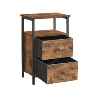 Nachttisch mit 2 Schubladen