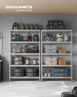 Lagerregal mit 5 verstellbaren Ablagen