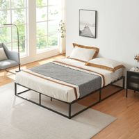 Metallbett Kreta 180x200 cm Schwarz