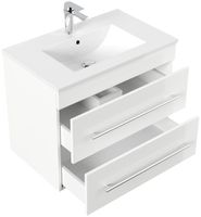 Badmöbel Artemis 750 weiss hochglanz