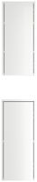 Limes Badschrank 2er Set zur Wandmontage weiß Hgl