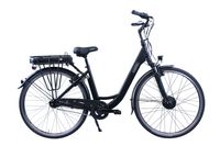 HAWK E-City Wave Black 7-Gang 28 Zoll e-Bike