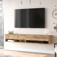 Fernsehtisch Laitila 180x31,5x29,5cm Eiche rustikal