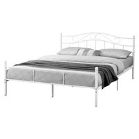 Metallbett Florenz 180x200 cm Weiß