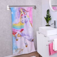 Unicorn Academy Badetuch Größe 75x150 cm