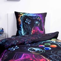 YC Gaming Bettwäsche 80x80 + 135x200 cm